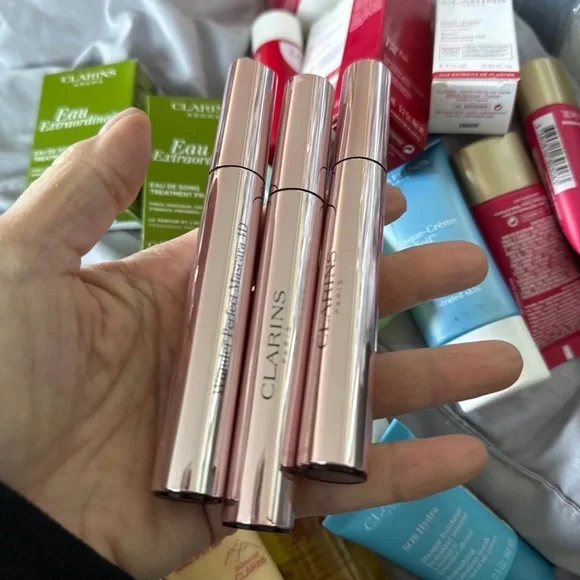 Clarins TRAVEL size Skincare Collection Bundle